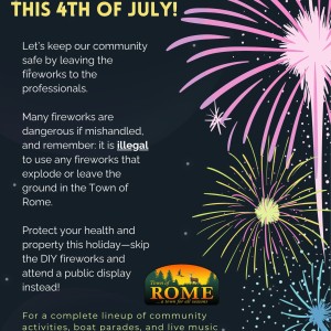 Celebrate Safely this 4th of July!